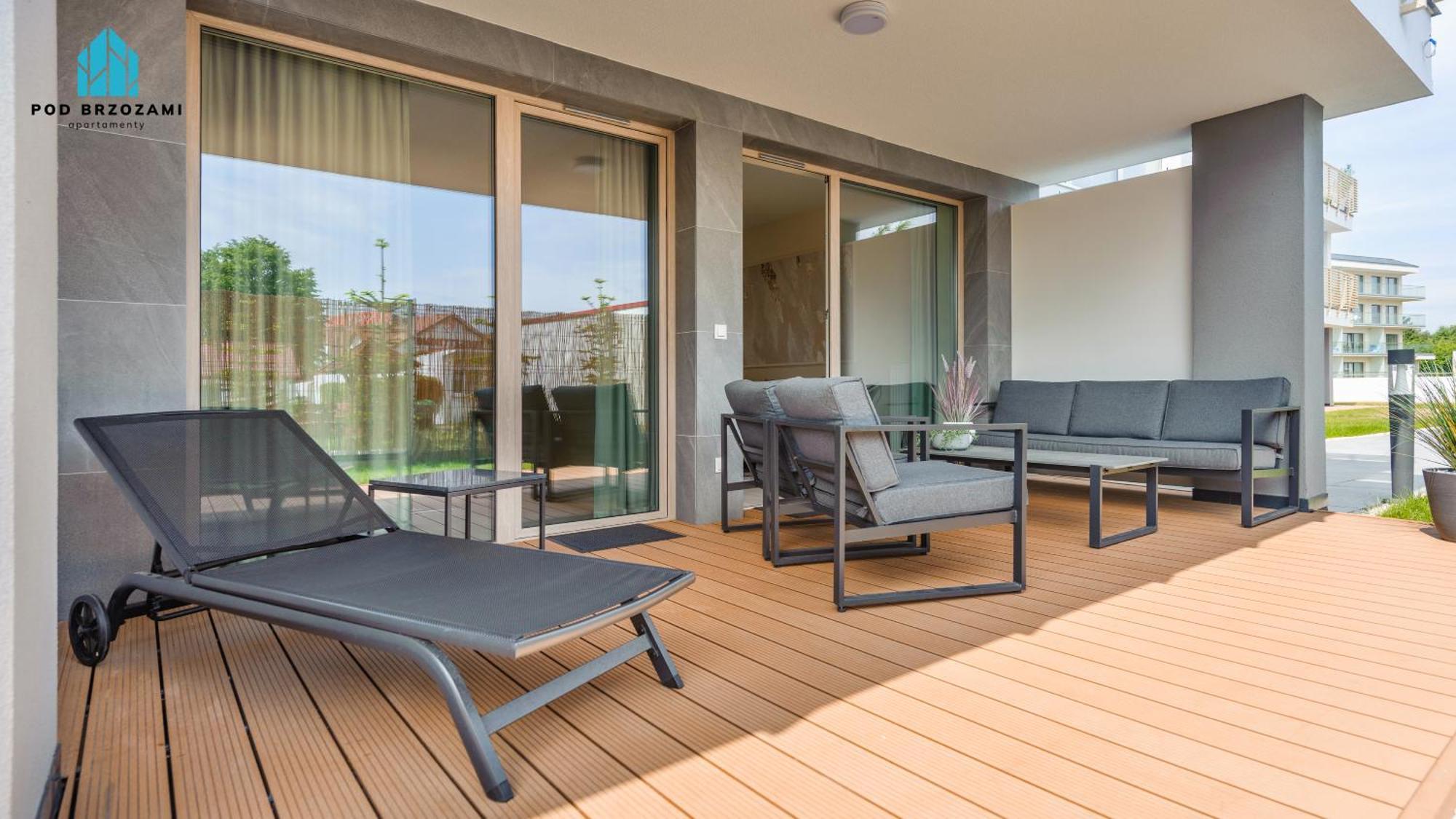 Pod Brzozami Apartamenty Gea Eco Сяноженти Екстер'єр фото