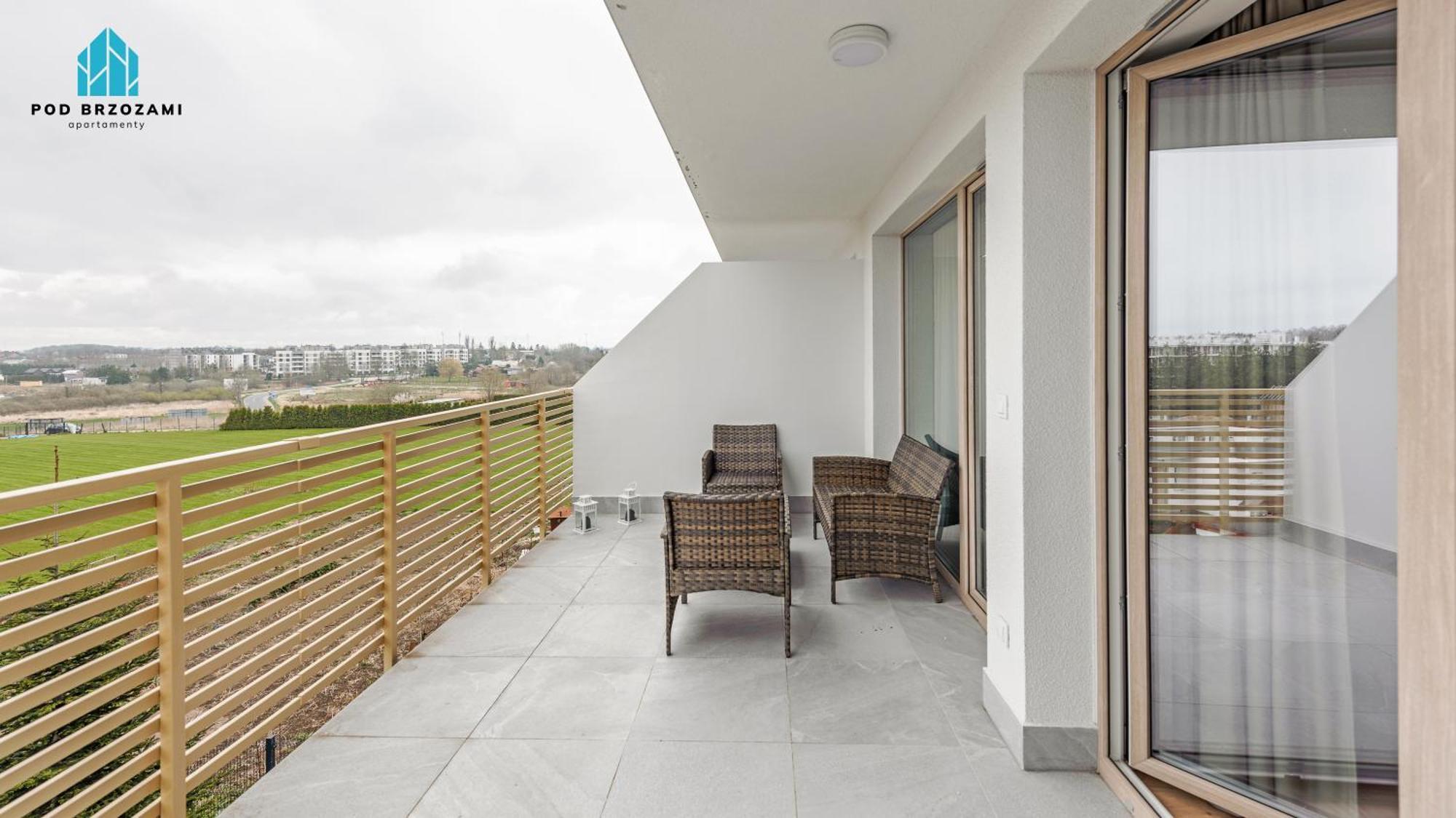 Pod Brzozami Apartamenty Gea Eco Сяноженти Екстер'єр фото